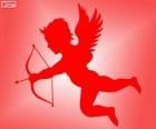 Cupido com arco e flecha