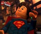 Superman, um super-herói do filme Lego