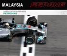 Lewis Hamilton campeão do Grand Prix da Malásia 2014