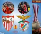 Sevilla vs Benfica. Europa League 2013-2014 Final, no Juventus Stadium, Turim, Itália