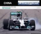 Nico Rosberg - Mercedes - Grande Prêmio da China de 2014, 2º classificado