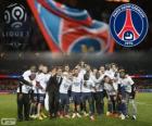 Paris Saint Germain, PSG, campeão da Ligue 1 2013-2014, liga de futebol da França