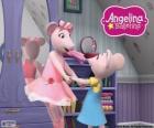 Angelina Ballerina e sua amada irmã Polly