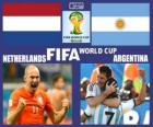 Holanda - Argentina, semi-finais, Brasil 2014