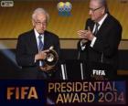 Distinção presidencial da FIFA 2014 para Hiroshi Kagawa