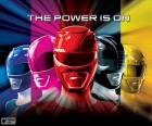 Power Rangers, The Power is on, capacetes