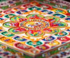 Detalhes de mandala