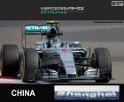 Nico Rosberg, Mercedes, Grande Prêmio da China 2015, segundo lugar