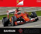 Kimi Räikkönen, Ferrari, Grande Prêmio do Bahrain 2015, segundo lugar