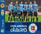 Seleção do Uruguai, campeão 2011, Grupo B da Copa América Chile 2015