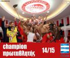 Olympiacos FC campeão 2014-2015