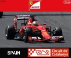 Sebastian Vettel, Ferrari, Grande Prêmio da Espanha 2015, o terceiro lugar