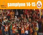 Galatasaray, campeão 14-15