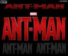Logotipo do filme da Marvel Ant-Man, a Homem-Formiga