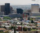 El Paso é uma cidade localizada, ao longo da fronteira México-Estados United