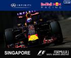 Daniel Ricciardo - Red Bull - Grande Prêmio de Singapura 2015, segundo lugar