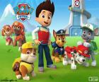 Ryder e seis filhotes são os membros da Paw Patrol, Patrulha Canina ou Patrulha Pata