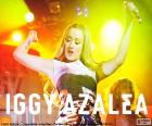 Iggy Azalea, é uma rapper e a modelo australiana