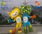 Vinicius e Tom são as mascotes dos Jogos Olímpicos e Paraolímpicos Rio 2016