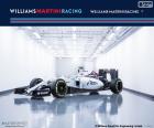 Williams F1 Team 2016, formada por Valtteri Bottas, Felipe Massa e o novo FW38