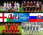 Grupo B do Euro 2016 é é formado pelas seleções da Inglaterra, Rússia, Gales e Eslováquia