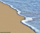 Praia de areia fina