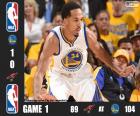 NBA finais 2016, 1º jogo, Cleveland Cavaliers 89 - Golden State Warriors 104