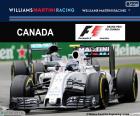 Valtteri Bottas, terceiro no Grande Prêmio do Canadá 2016 com suas Williams, o primeiro pódio da temporada