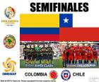 Semifinais da Copa América Centenário 2016, Colômbia vs Chile