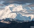 O Denali, anteriormente Monte McKinley é a montanha mais alta nos Estados Unidos e América do Norte, com 6168 m.