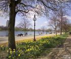 Hyde Park é o maior parque no centro de Londres com 140 hectares