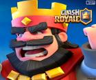 A imagem do ícone do Clash Royale é o rei