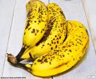 Bananas maduras