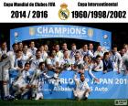 O Real Madrid, campeão da Copa do Mundo de Clubes da FIFA de 2016, superação o Kashima Antlers. O primeiro pentacampeão mundial 1960, 1998, 2002, 2014 e 2016