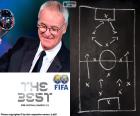 Claudio Ranieri, treinador de futebol a FIFA do ano 2015