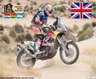 Sam Sunderland campeão de moto do Dakar de 2017