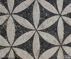 Um mosaico romano foram para os romanos um elemento decorativo para os espaços arquitetônicos. Ser construído com pequenos pedaços chamados tessera