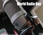 Dia Mundial da Rádio, 13 de fevereiro. Rádio é a mídia dos mais facilmente acessíveis e mais amplamente usado no mundo