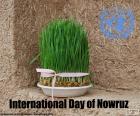 Dia internacional do Noruz, 21 de março. Noruz é uma festa que marca o primeiro dia da primavera e renovação da natureza. Promove os valores da paz e da solidariedade entre gerações