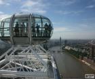 Vista de Londres a partir do topo da London Eye