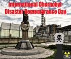 Dia Internacional de Lembrança do Desastre de Chernobyl, em 26 de abril. Em 1986, uma explosão da usina nuclear de Chernobyl espalhou uma nuvem radioativa em grande parte do que foi a União Soviética. Quase 8,4 milhões de pessoas foram expostas à radiação