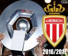 AS Mônaco, campeão da Ligue 1 2016-2017, a liga de futebol francês