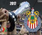 Club Deportivo Guadalajara, conhecido como Chivas, é o campeão do torneio Clausura, 2017, da liga MX seu título XII