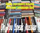 Dia da língua russa, 6 de junho. O russo é a língua oficial de 5 países