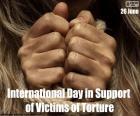 Dia Internacional de apoio às vítimas de tortura