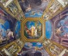 A pintura de uma cúpula do Vaticano