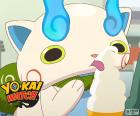 Komasan é um leão-cachorro guardião do relógio Yo-Kai Watch, ele adora sorvete