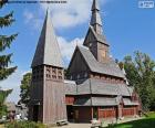 Igreja de madeira Gustav Adolf em Hahnenklee, Golsar, Alemanha