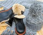 Botas de inverno preto