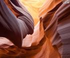 Antelope Canyon é um lindo Canyon, localizado perto da cidade de página, Arizona, Estados Unidos